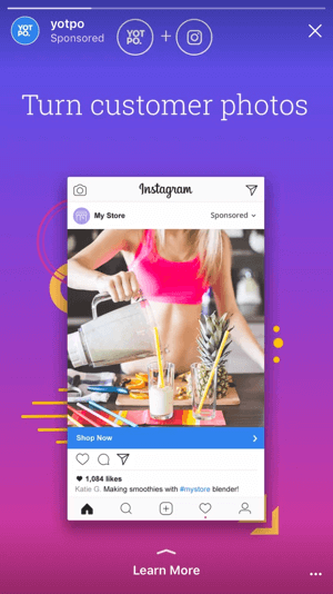 Новите рекламни цели на Instagram история ви позволяват да изпращате потребители към вашия сайт и приложения, като стимулирате реални реализации, вместо просто да се надявате на осведоменост за марката.