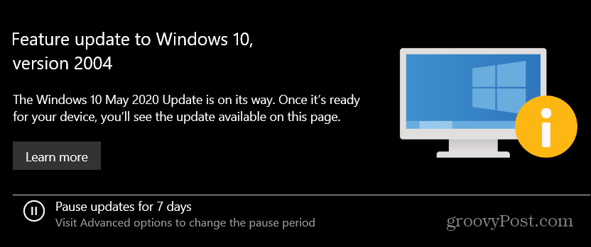 Windows 10 2004 по пътя