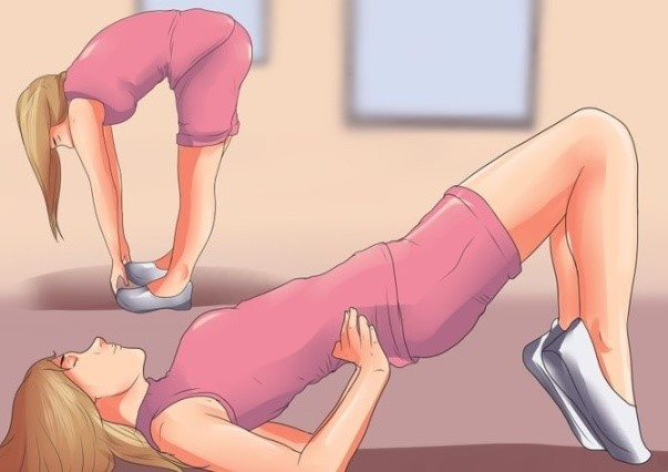 предни тазови упражнения