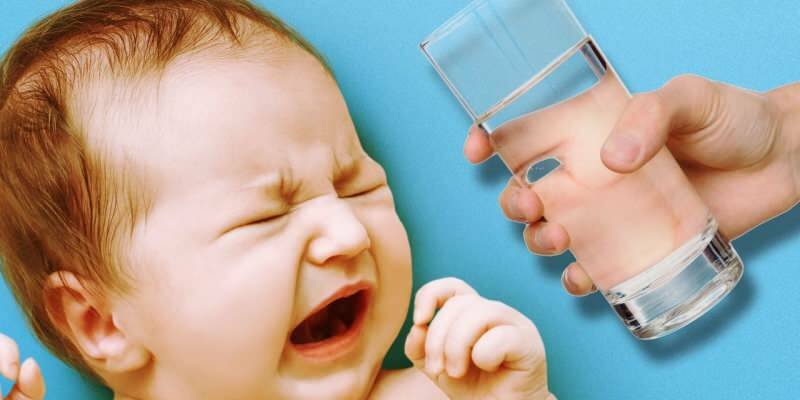 Консумация на вода при бебета