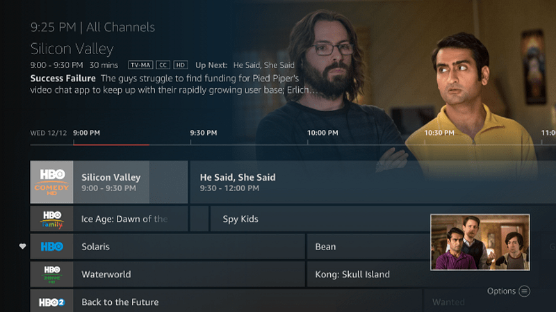 Нова актуализация на Amazon Fire TV се фокусира върху програмирането на живо