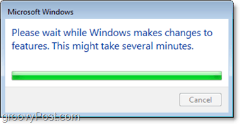 изчакайте Windows 7 да се изключи ie8