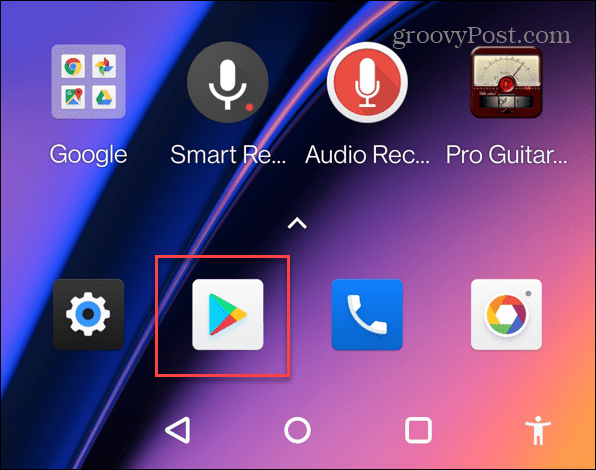 Google Play Store как да актуализирате приложения на Android