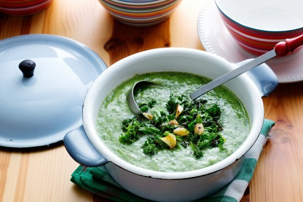 Вкусна рецепта за супа от спанак