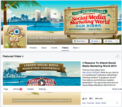 SMMW15 facebook представи видео с линк