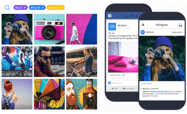 Yotpo ви позволява да събирате, подреждате, маркирате и представяте снимки от Instagram в социалните мрежи и вашия сайт за електронна търговия.