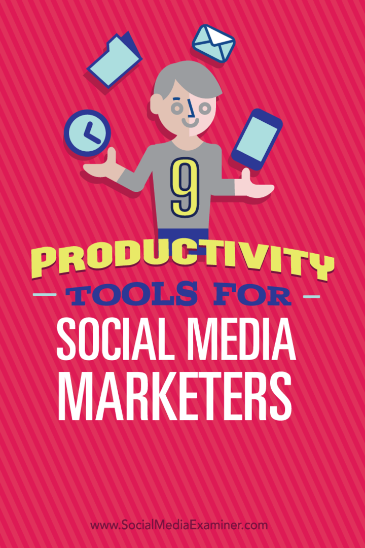 9 Инструменти за производителност за маркетолозите в социалните медии: Проверка на социалните медии