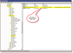 Местоположение на OLK папка в Outlook 2003 и Windows XP