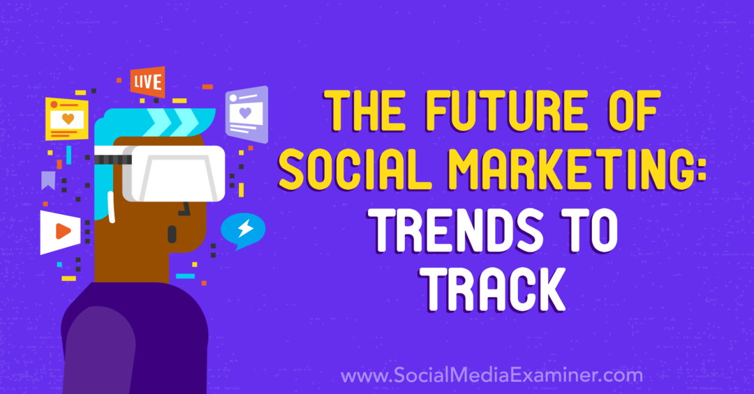 Бъдещето на социалния маркетинг: тенденции за проследяване: Проверка на социалните медии