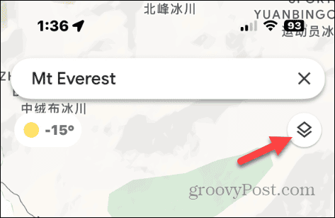 Намерете Elevation в Google Maps