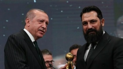 Награда на Бюлент Инал от президента Ердоган!