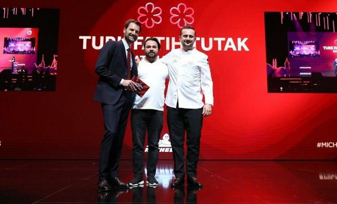 Успехът на турската гастрономия е признат в света! Награден със звезда Мишлен за първи път в историята