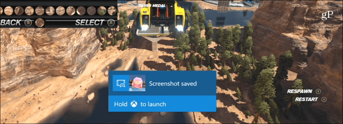 Снимайте екранната снимка Xbox One