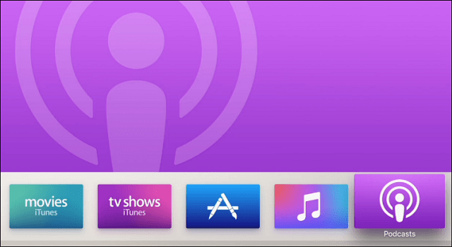 Приложението подкасти най-накрая излиза на новия Apple TV (4-то поколение)