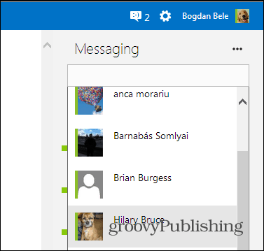 Skype HD Outlook инсталиран плъгин чат търсене