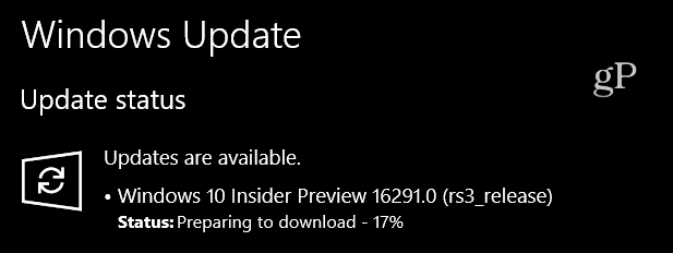 Microsoft пуска Windows 10 Preview Build 16291 за компютър