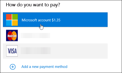 метод на заплащане