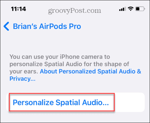 Използвайте Spatial Audio на Apple AirPods