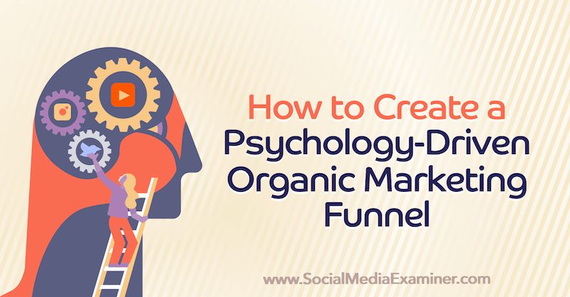 Как да създадете организирана от психологията фуния за органичен маркетинг: Изследовател на социални медии