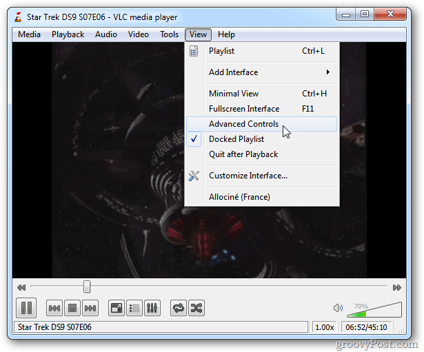 Направете екранни снимки в VLC Media Player