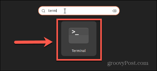 терминално приложение на ubuntu