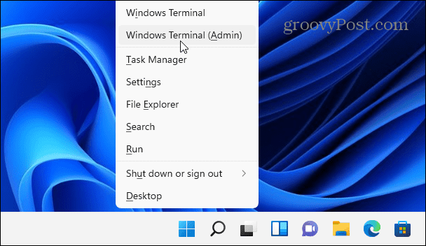 Администратор на терминала на Windows