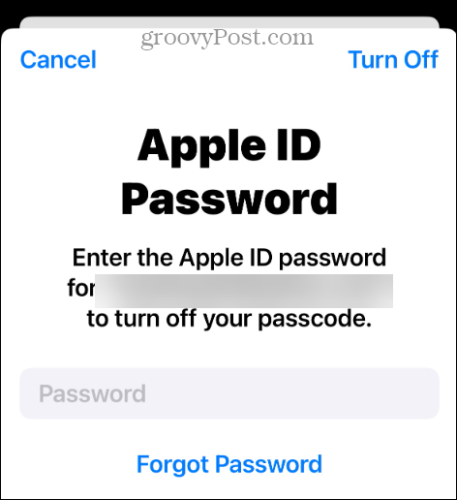парола за Apple ID