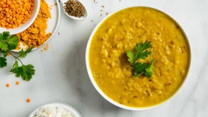Вкусна рецепта за супа от жълта леща