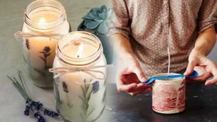 Как да си направите ароматна свещ у дома? Съвети за приготвяне на свещи и възстановяване на восък