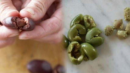 Как да извлечем ядката на маслините?