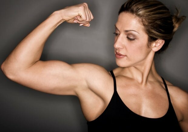 Как да направите мускул без мускули у дома?