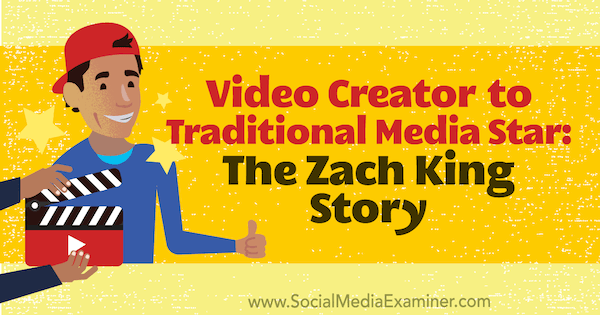 Video Creator to Traditional Media Star: Историята на Zach King, включваща прозрения от Zach King в подкаста за социални медии.