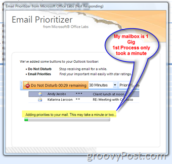 Как да организирате входящата си поща с новата добавка за приоритизиране на имейли за Microsoft Outlook:: groovyPost.com
