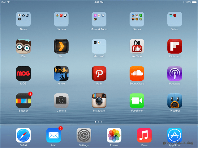 Възстановен iPad iOS 7