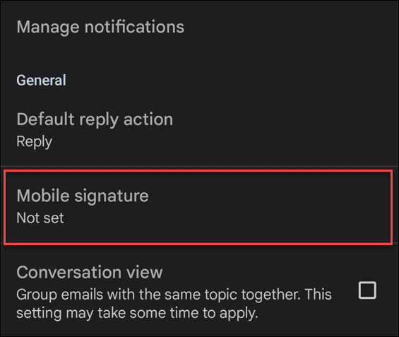 промяна на подписа в gmail
