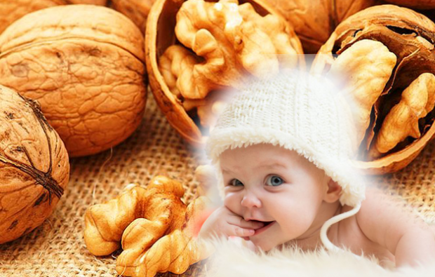 орехите ползват бебетата