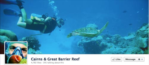 cairns страхотна снимка на корицата на бариерен риф