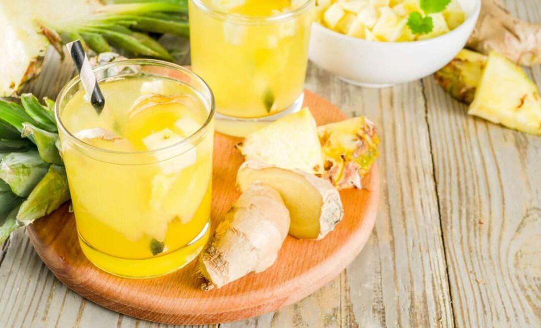 Как да си направим лимонада против оток? Детокс рецепта за облекчаване на отоци с ананас! Рецепта за облекчаваща детоксикация