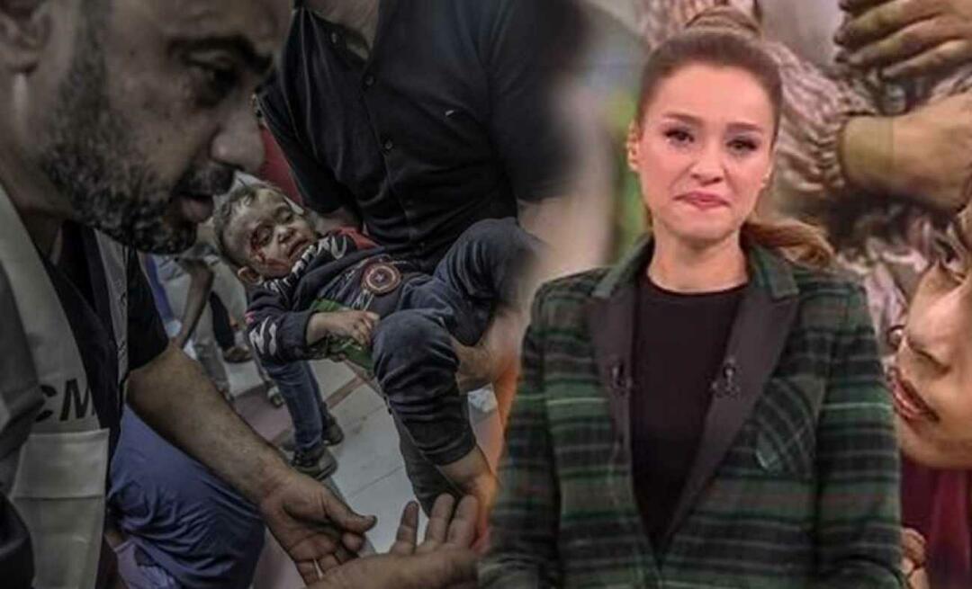 Водещата на новините Cansın Helvacı не успя да сдържи сълзите си, докато съобщаваше за клането в Газа!