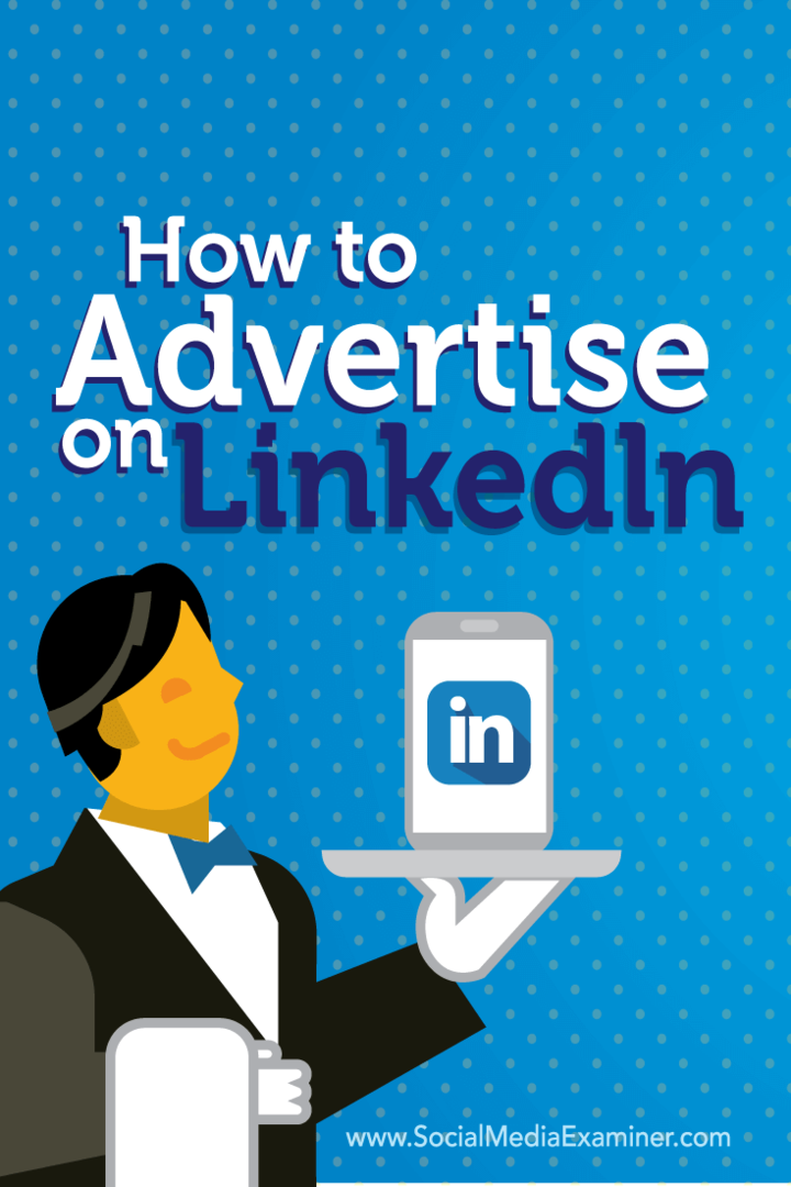 Как да рекламирате в LinkedIn: Проверка на социалните медии