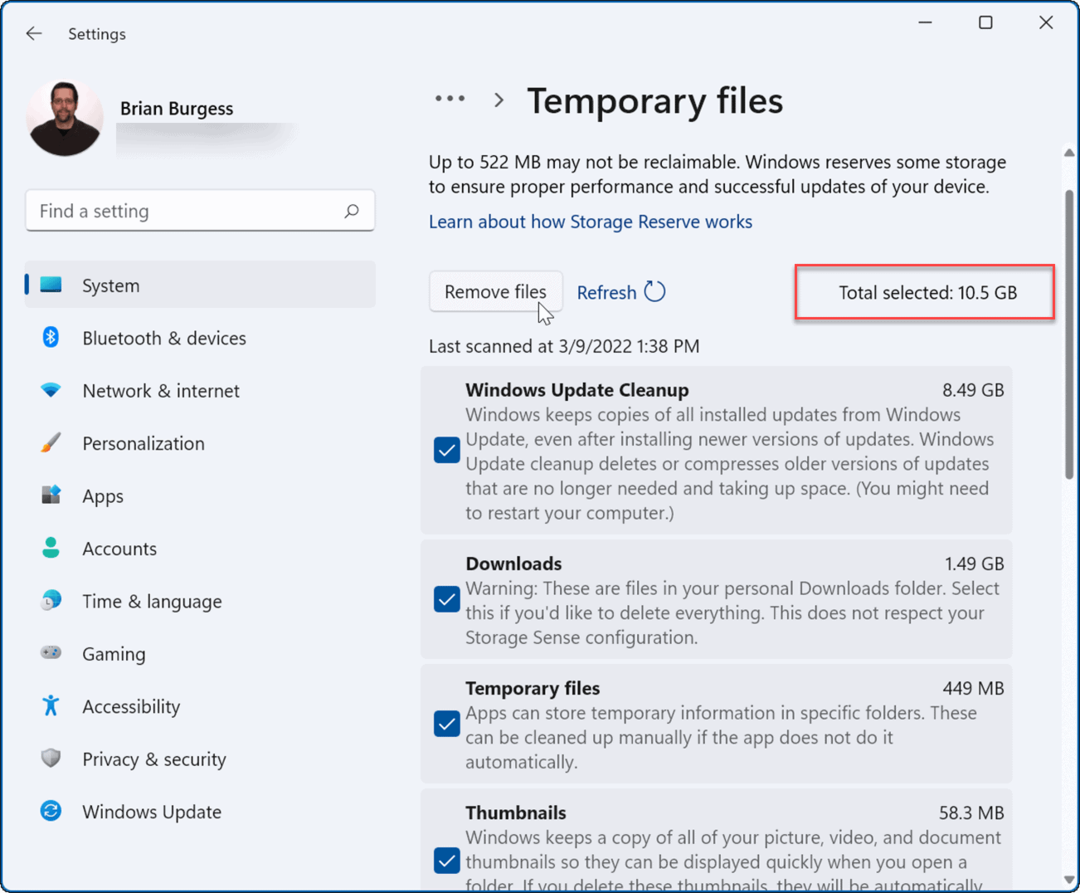 11 временни файла kmode изключение не се обработва в Windows 11