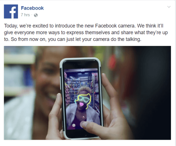 Facebook пуска Facebook Stories в световен мащаб.