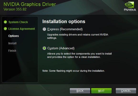 инсталирайте драйвери на GPU