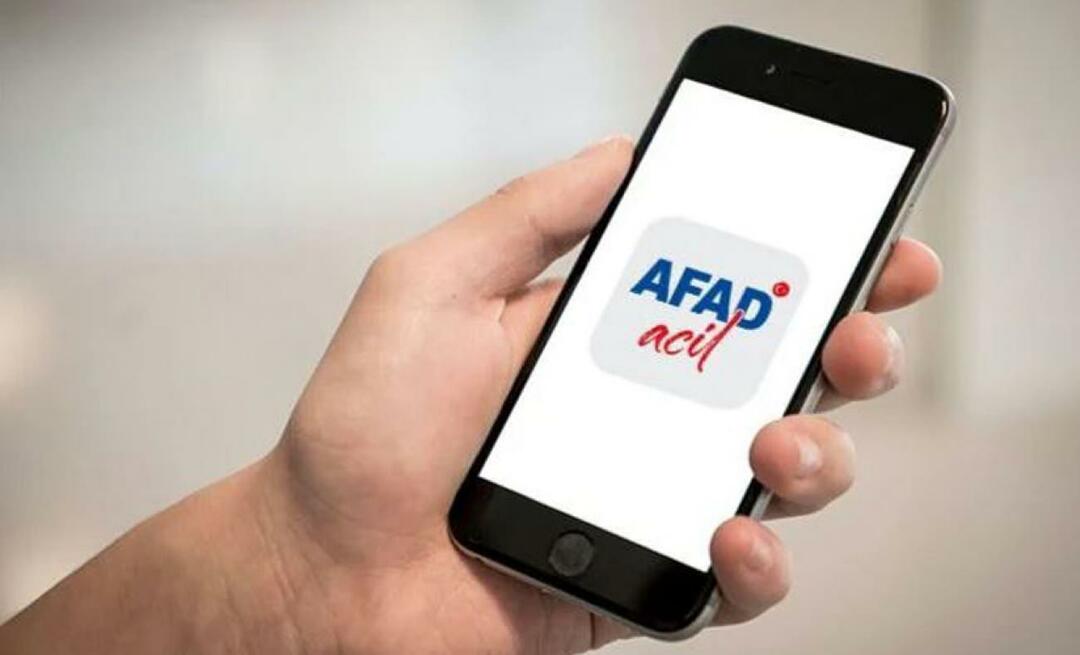 Какво представлява приложението за спешни повиквания AFAD? Какво прави приложението за спешни повиквания AFAD?
