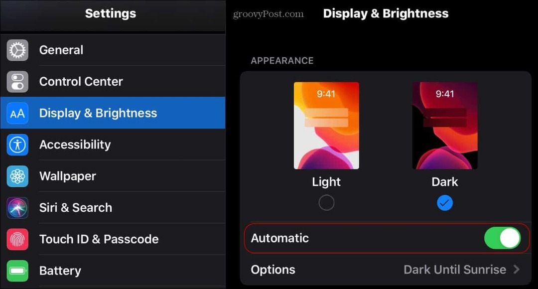 Как да активирате тъмен режим на вашия iPhone или iPad