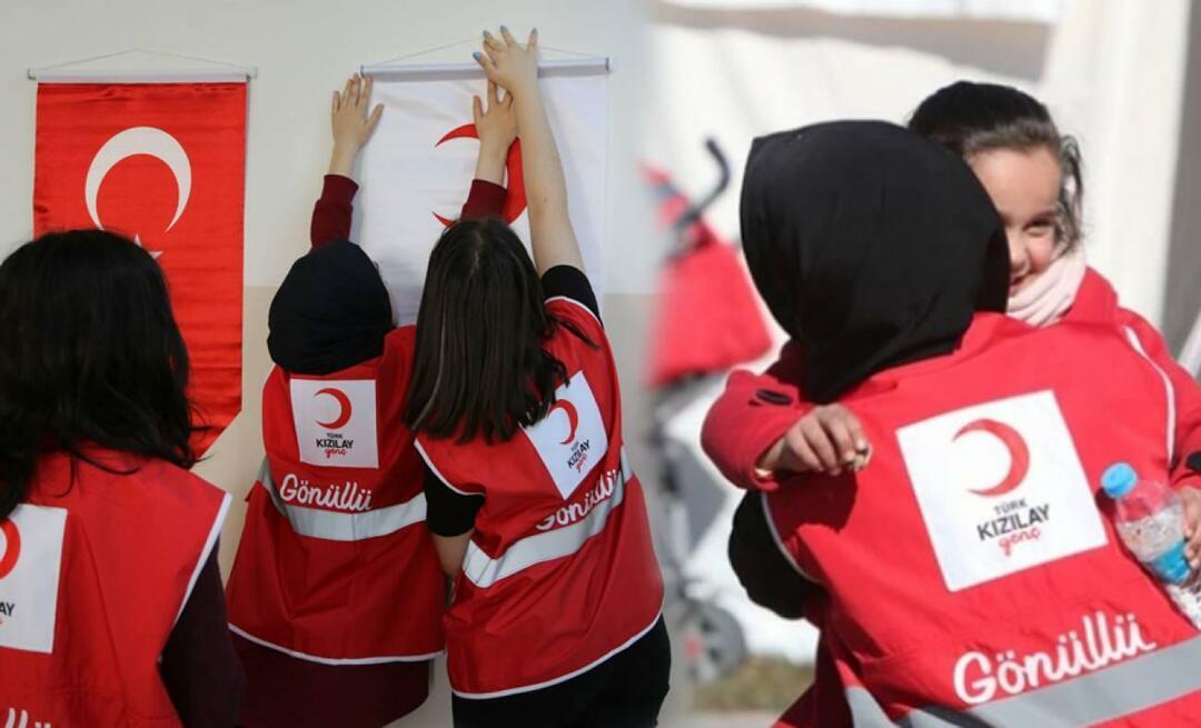 Как да станете доброволец за Турския червен полумесец? Къде да кандидатствам за доброволец в Kızılay?