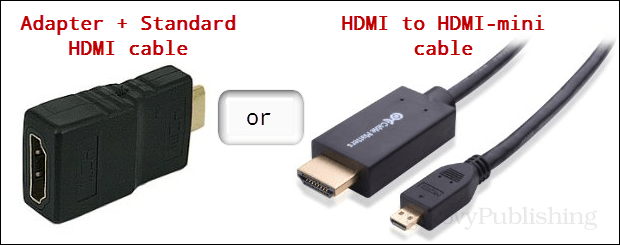 Изпратете видео към вашия HDTV от устройства с Android с HDMI изход
