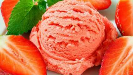 Как да си направим най-лесния ягодов сладолед? Съвети за рецепта за ягодов сладолед