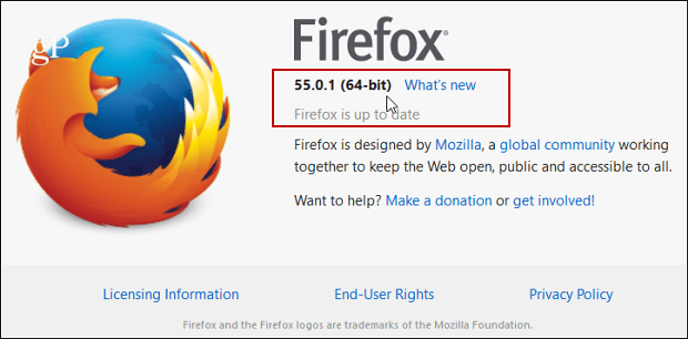 Mozilla сега предлага 64-битов Firefox по подразбиране за 64-битови потребители на Windows