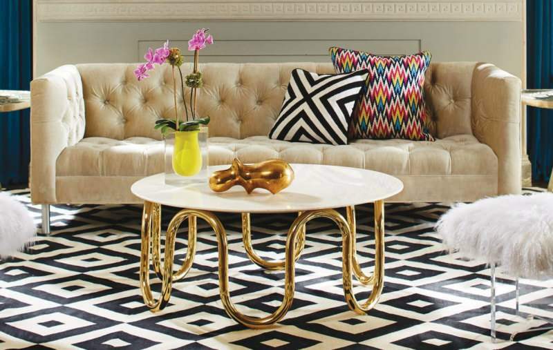 Нова тенденция в декорацията: Златни мебели